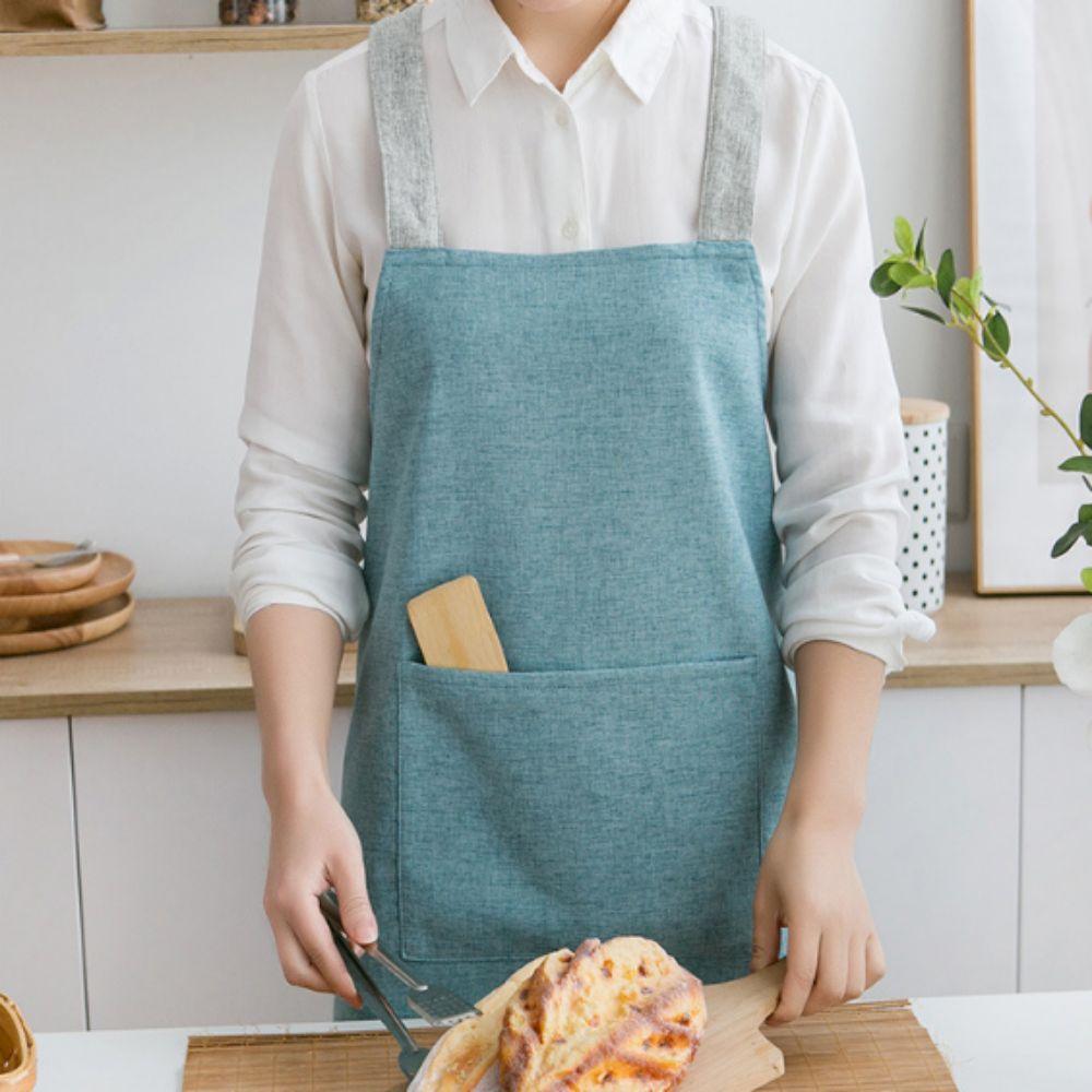 Anti-fouling Double Shoulder Apron Thickened Kitchen Apron Durable Sleeveless Apron Tea Shop зелений
Anti-fouling Double Shoulder Apron Thickened Kitchen Apron Durable Sleeveless Apron Tea Shop зелений