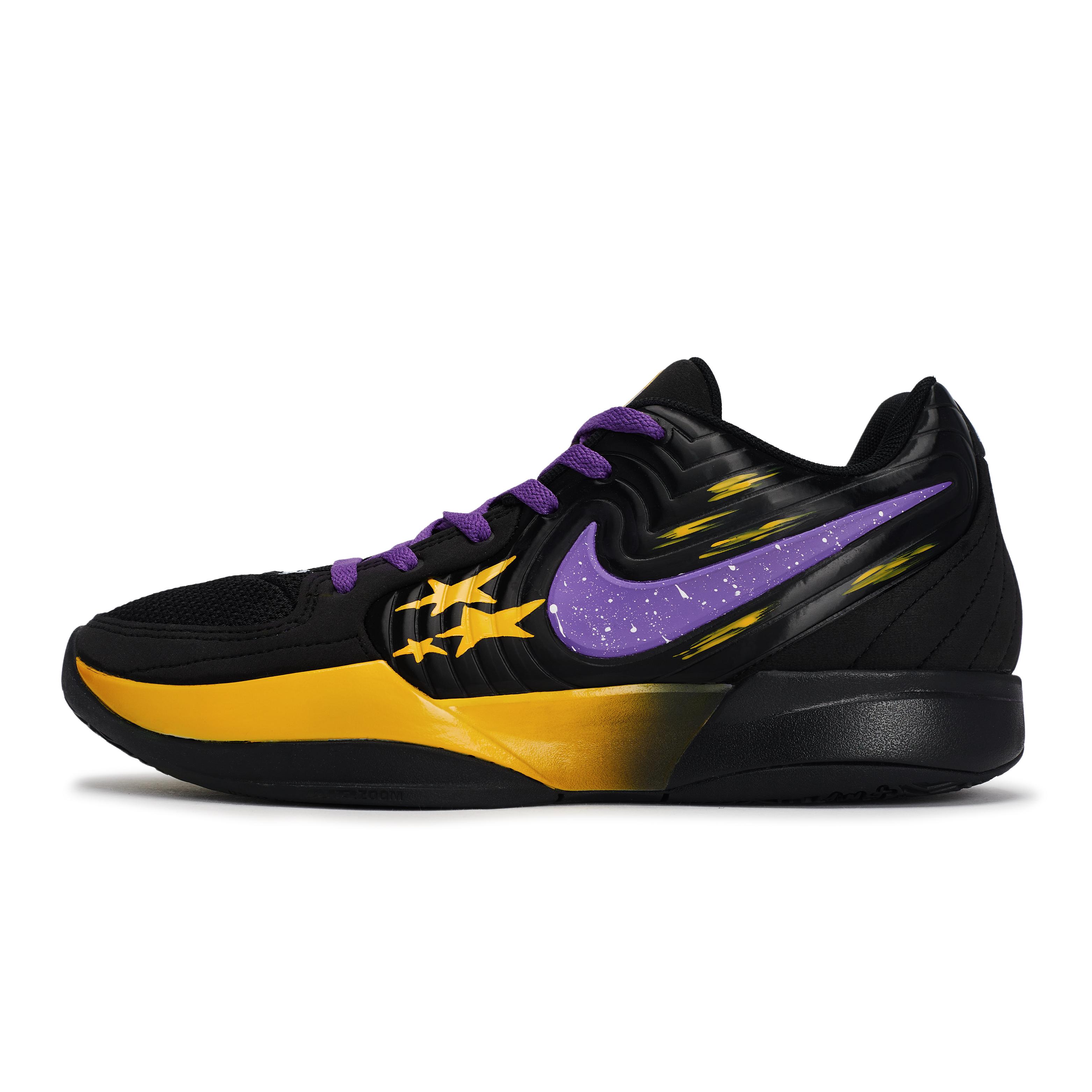 Nike Ja 2 Abrasion Resistant Low top Basketball Shoes Men s Black Purple Yellow FD7327-003(Team1189-) 40.5
Nike Ja 2 Abrasion Resistant Low top Basketball Shoes Men s Black Purple Yellow FD7327-003(Team1189-) 40.5
