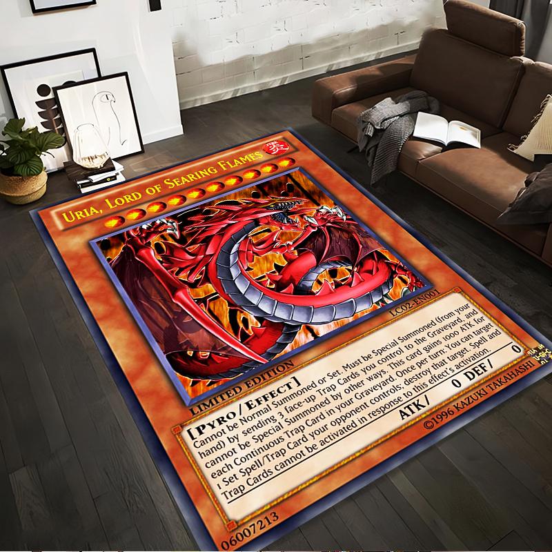 Dragon Pattern Rug Inspired by Uria, Lord of Searing Flames Design Suitable for use as an anti-slip for living room bedroom sofas 40x60cm( 15x23in )
Dragon Pattern Rug Inspired by Uria, Lord of Searing Flames Design Suitable for use as an anti-slip for living room bedroom sofas 40x60cm( 15x23in )