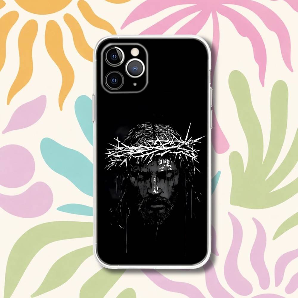 Christian Jesus Bible Quote Faith Transparent Phone Case For iPhone 17,13,15,12,11,14,16 Pro Max Mini 7,8 Plus SE4,17E Air Funda iPhone11
Christian Jesus Bible Quote Faith Transparent Phone Case For iPhone 17,13,15,12,11,14,16 Pro Max Mini 7,8 Plus SE4,17E Air Funda iPhone11