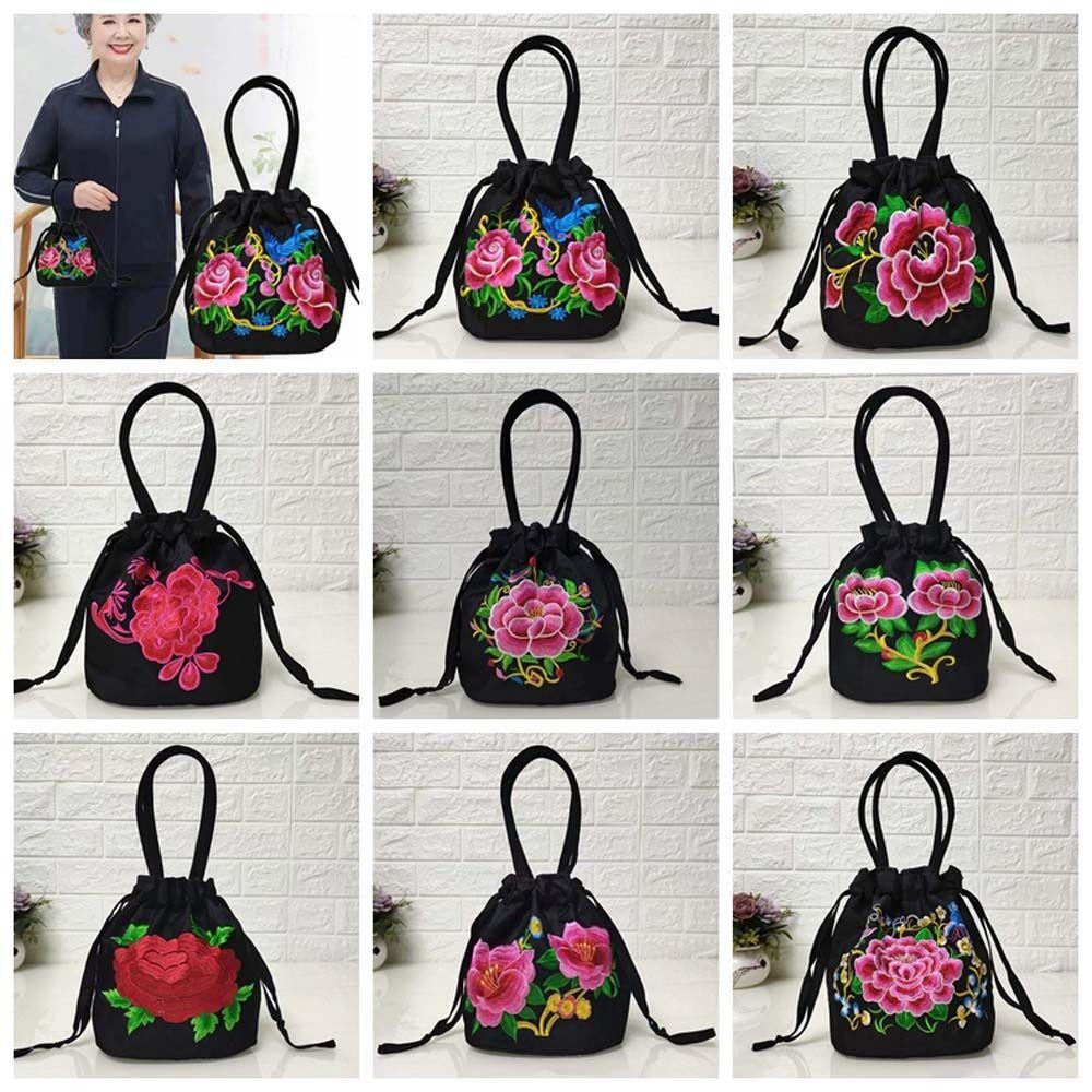 Satin Silk Embroidery Flower Handbag Ethnic Style Small Purse Wallet Hanfu Drawstrings Bag Daily H
Satin Silk Embroidery Flower Handbag Ethnic Style Small Purse Wallet Hanfu Drawstrings Bag Daily H