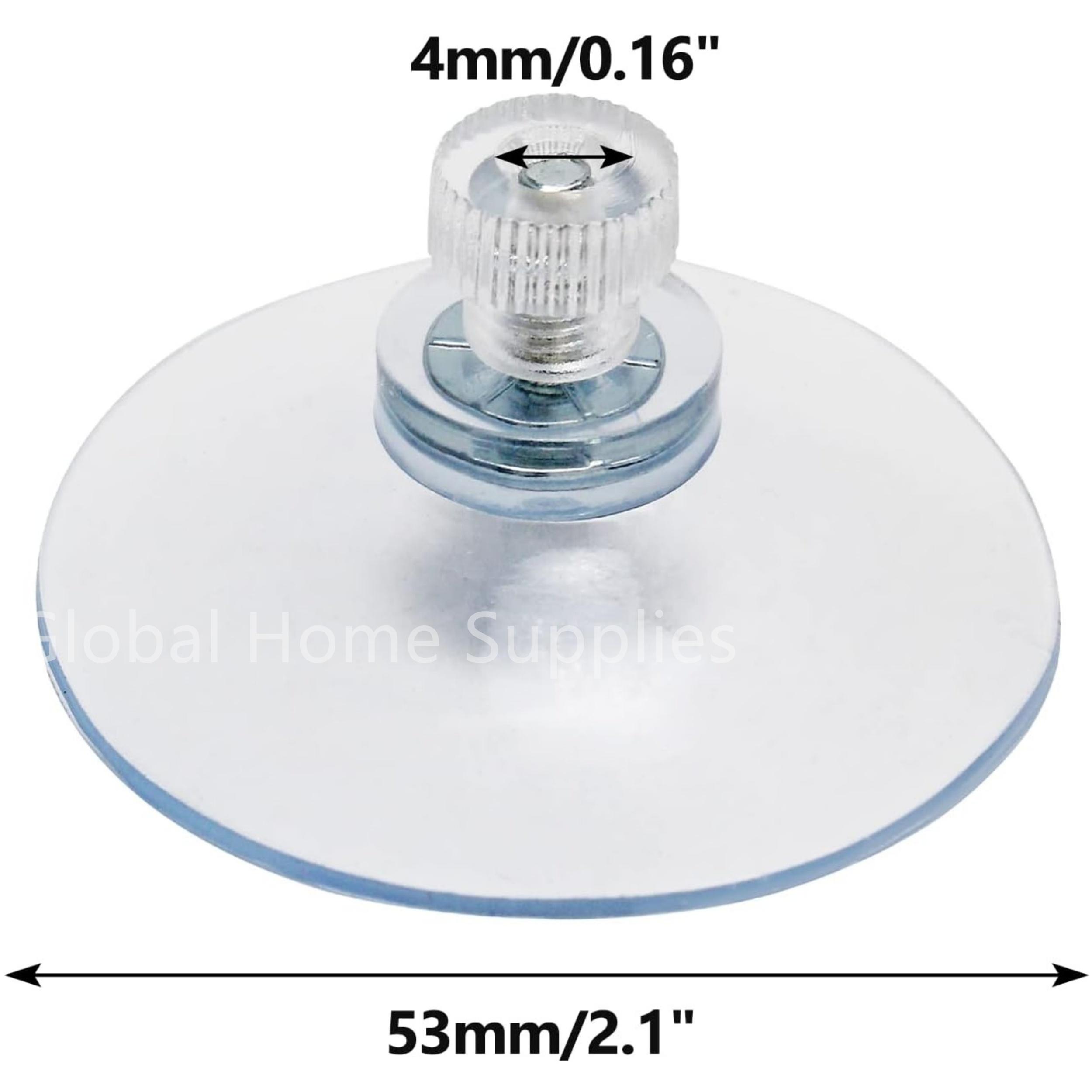 20PCS Plastic Suction Cup Suction Pads 25/32/41/53 mm Clear PVC Sucker Pads Strong Adhesive Suction Holder with Screw Nut 20 PCS
20PCS Plastic Suction Cup Suction Pads 25/32/41/53 mm Clear PVC Sucker Pads Strong Adhesive Suction Holder with Screw Nut 20 PCS