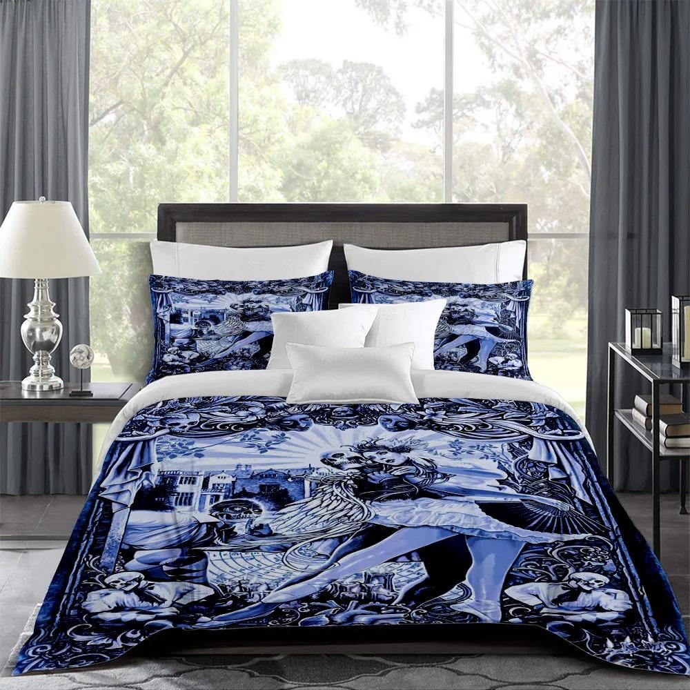 2024 Halloween Iron Skull Gothic Duvet Cover Set EU Single Double King US Twin Full Queen Size Bed Linen Set EU single(135x200cm)
2024 Halloween Iron Skull Gothic Duvet Cover Set EU Single Double King US Twin Full Queen Size Bed Linen Set EU single(135x200cm)