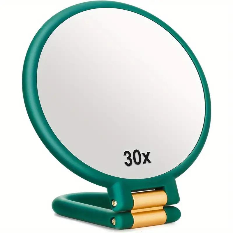 Beauty Hand Mirror Magnifying Mirror on Stand, Double Sided Magnifying Mirror with 30X/1X Magnification, 360°Adjustable Han 10x зелений
Beauty Hand Mirror Magnifying Mirror on Stand, Double Sided Magnifying Mirror with 30X/1X Magnification, 360°Adjustable Han 10x зелений