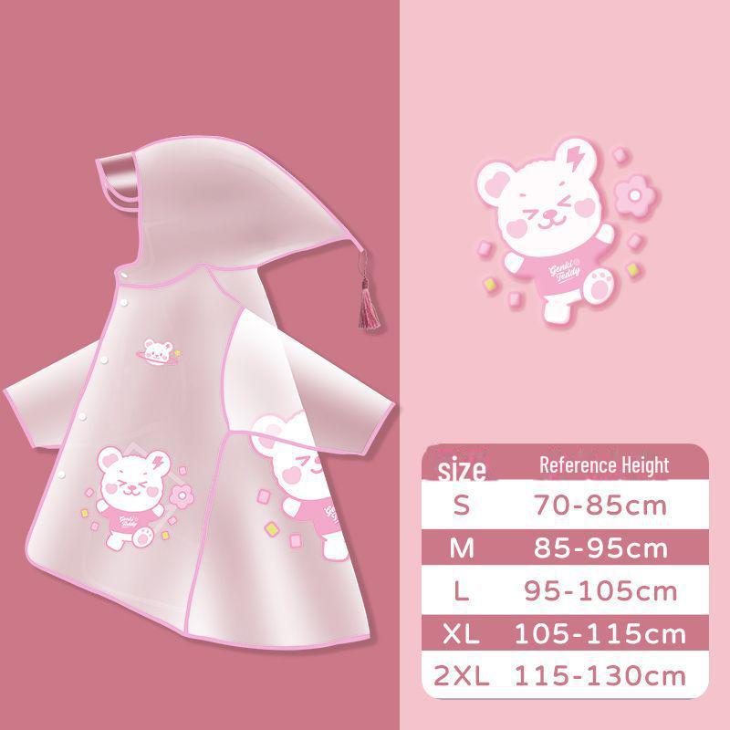 Мультяшный плащ для детей: Утолщенный, водонепроницаемый для мальчиков и девочек в детском саду и начальной школе L (Height 95-105cm)
Мультяшный плащ для детей: Утолщенный, водонепроницаемый для мальчиков и девочек в детском саду и начальной школе L (Height 95-105cm)
