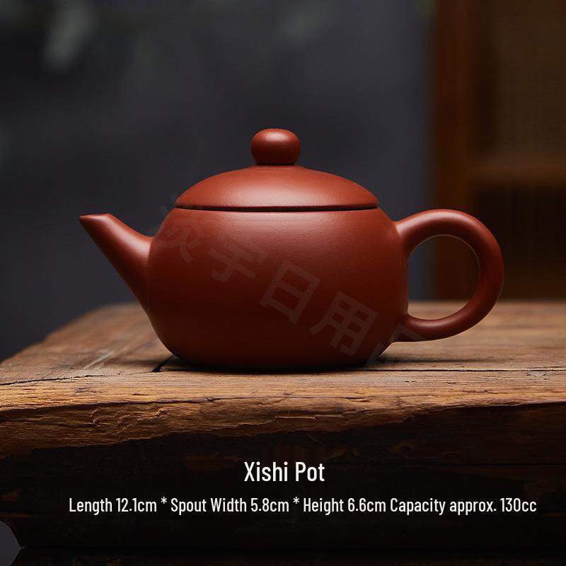 Small Capacity Purple Clay Teapot, Wide Mouth, Chaozhou Red Clay Gongfu Set; Large Opening Hanwa Tea Brewing Pot.
Small Capacity Purple Clay Teapot, Wide Mouth, Chaozhou Red Clay Gongfu Set; Large Opening Hanwa Tea Brewing Pot.
