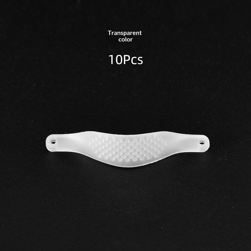 10Pcs Soft Silicone Conjoined Nose Pads Anti-Slip Comfort For Glasses Universal Pressure Relief Replacement For Sport Daily Wear Transparent
10Pcs Soft Silicone Conjoined Nose Pads Anti-Slip Comfort For Glasses Universal Pressure Relief Replacement For Sport Daily Wear Transparent