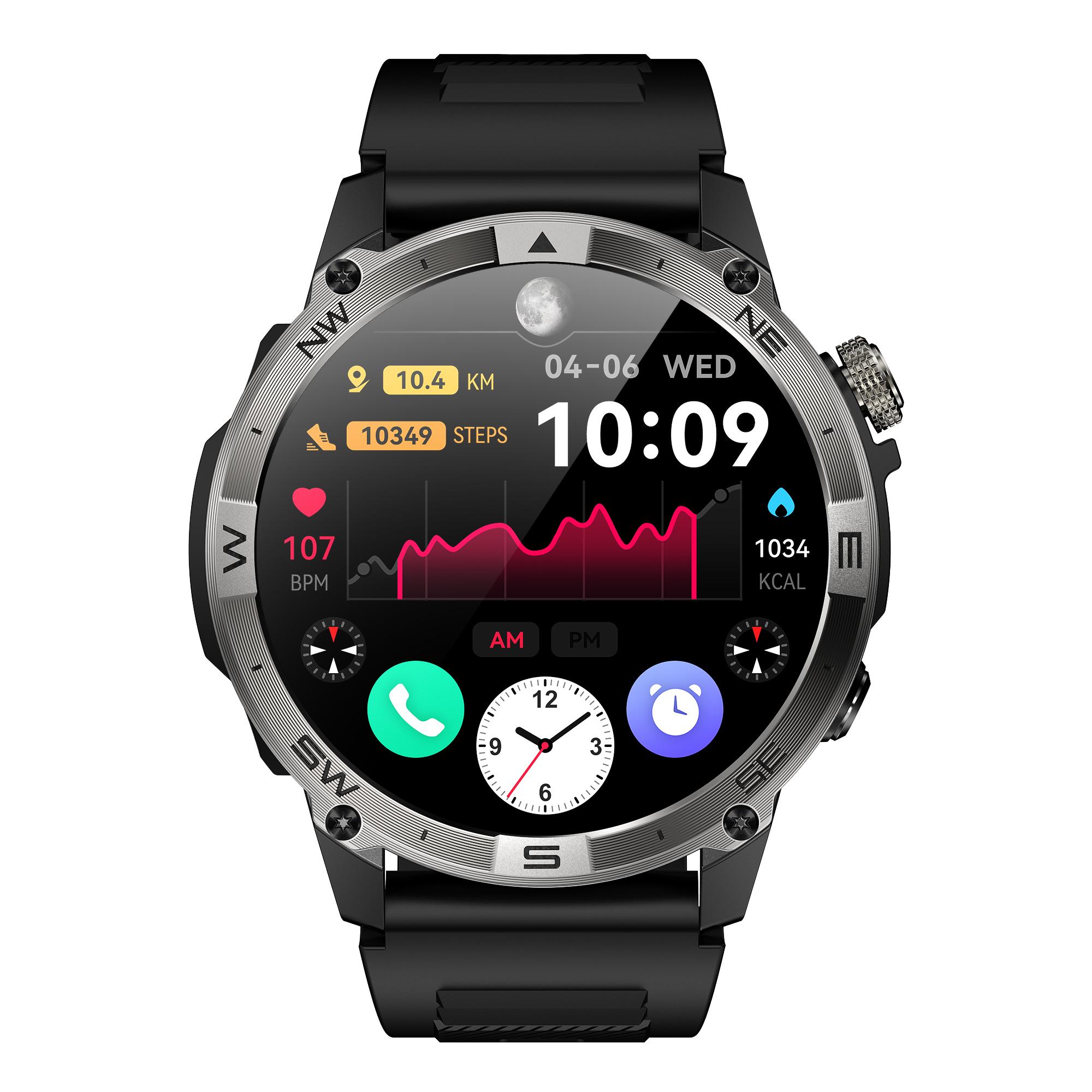 HK08 1.43-inch Smart Watch Heart Rate Sleep Health Monitoring Outdoor Sports Watch Grey
HK08 1.43-inch Smart Watch Heart Rate Sleep Health Monitoring Outdoor Sports Watch Grey