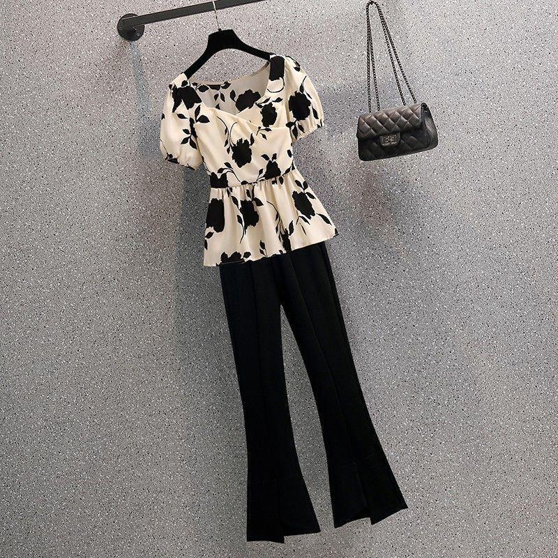 Women s Plus Size Slimming Two-Piece Wide-Leg Summer Set 4XL (Recommended 160-175 Jin)
Women s Plus Size Slimming Two-Piece Wide-Leg Summer Set 4XL (Recommended 160-175 Jin)