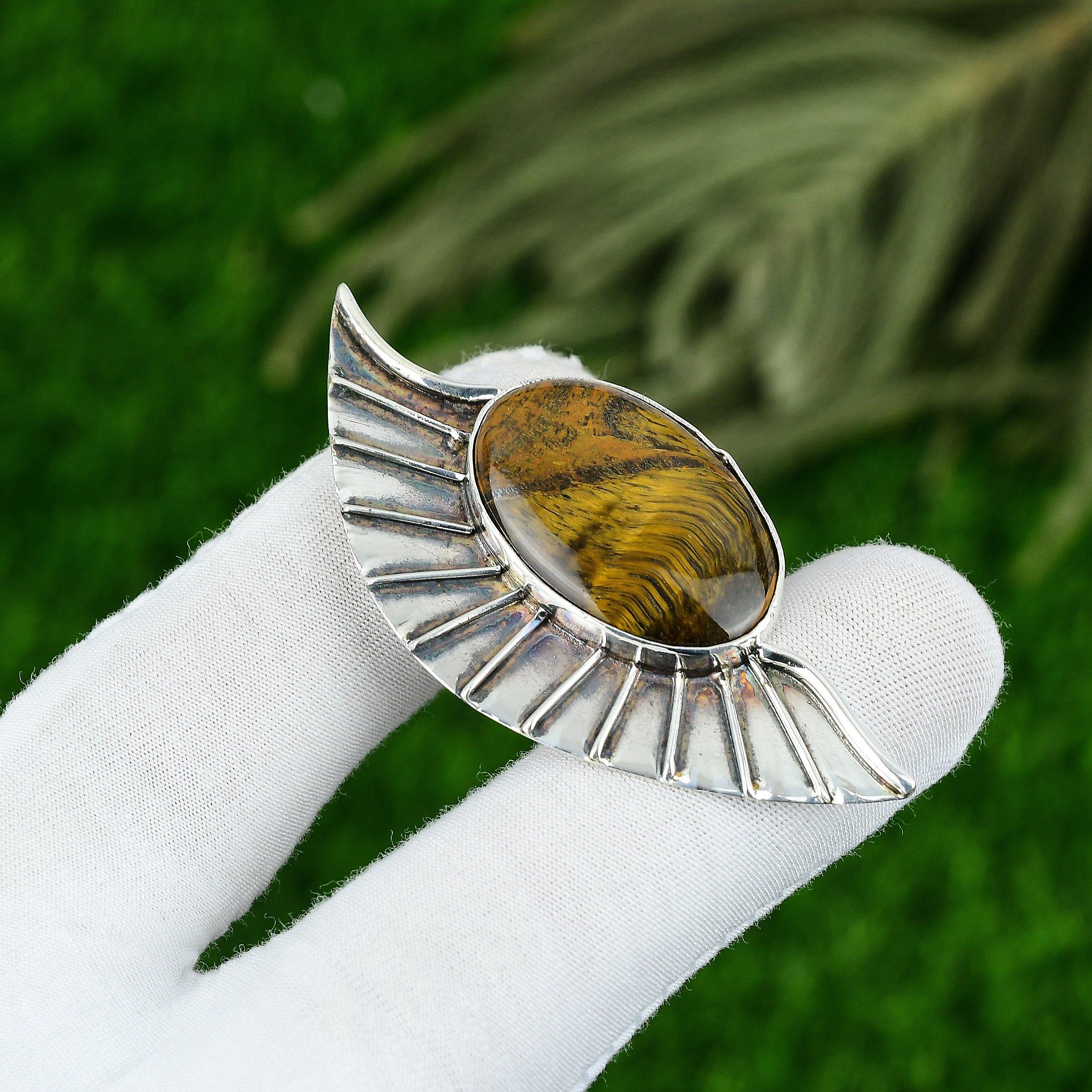 Daughters Day Sale 925 Silver Tiger Eye Gemstone Sacral Chakra Pendant Jewelry
Daughters Day Sale 925 Silver Tiger Eye Gemstone Sacral Chakra Pendant Jewelry