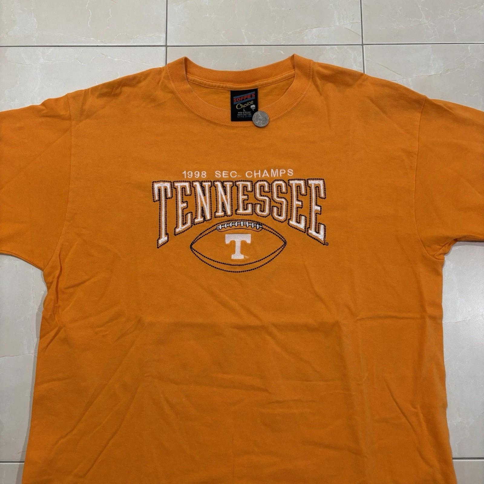Винтажная футболка Tennessee Vols 90-х годов SEC Вышитая Мужская Большая 98 Чемпионы NCAA 4XL
Винтажная футболка Tennessee Vols 90-х годов SEC Вышитая Мужская Большая 98 Чемпионы NCAA 4XL