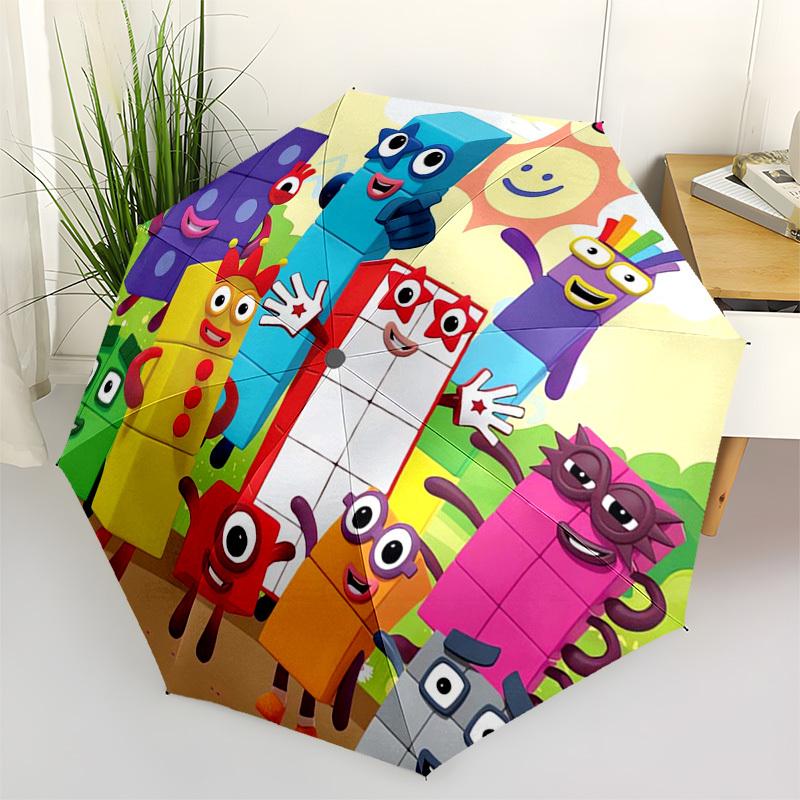 Cubes, Characters Themed Automatic Opening and Closing Umbrella, Compact Travel Umbrella, Lightweight and Portable, Suitable for Beach Commu
Cubes, Characters Themed Automatic Opening and Closing Umbrella, Compact Travel Umbrella, Lightweight and Portable, Suitable for Beach Commu
