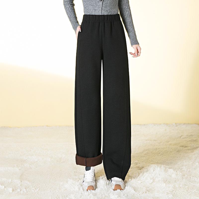 Plus Velvet Thick Warm Wide-Leg Winter Pants 2026: Simple Elastic Waist, Casual Style Medium чорний
Plus Velvet Thick Warm Wide-Leg Winter Pants 2026: Simple Elastic Waist, Casual Style Medium чорний