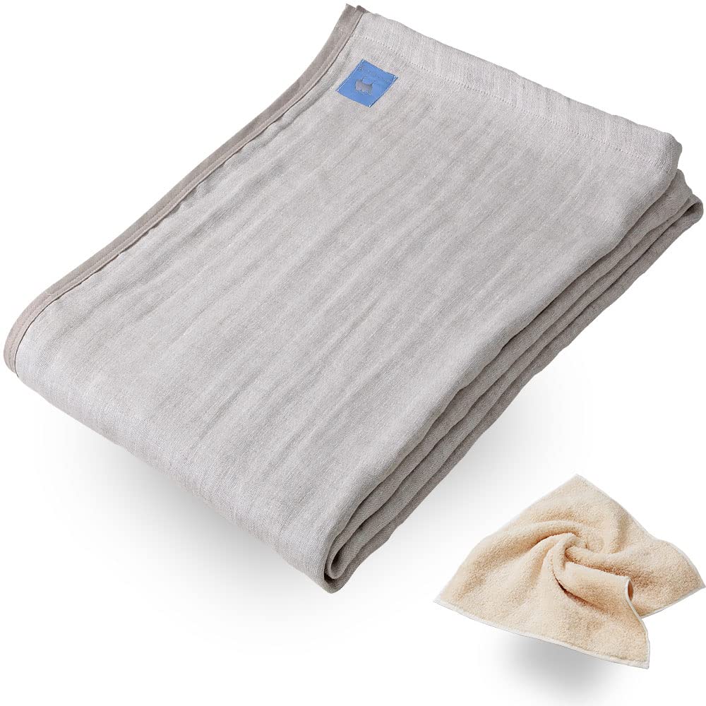 linen gauze blanket for summer made in Japan by Includes a Supima cotton towel and cool linen towel A great gift Triple-ply use, Tennen-ya.
linen gauze blanket for summer made in Japan by Includes a Supima cotton towel and cool linen towel A great gift Triple-ply use, Tennen-ya.