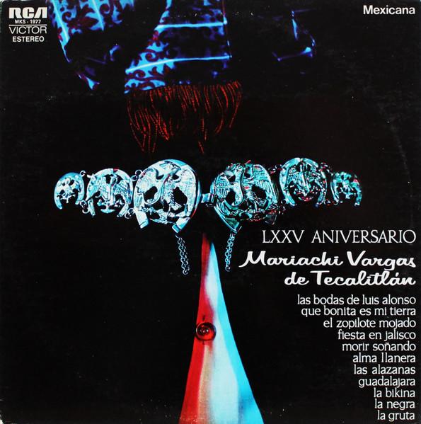 LP Record MARIACHI VARGAS DE TECALITLÁN - LXXV Aniversario MKS1977 RCA Victor 1973 Mexico Latin Used
LP Record MARIACHI VARGAS DE TECALITLÁN - LXXV Aniversario MKS1977 RCA Victor 1973 Mexico Latin Used