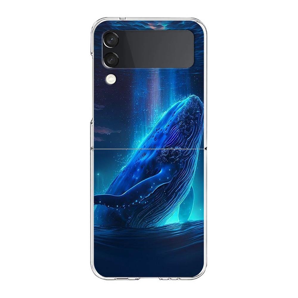 Phone Cover For Samsung Galaxy Z Flip 6 5 4 Case Transparent For Samsung Z Flip 3 Hard PC Foldable Shell Whale Jumping Capas Bag Z Flip 4
Phone Cover For Samsung Galaxy Z Flip 6 5 4 Case Transparent For Samsung Z Flip 3 Hard PC Foldable Shell Whale Jumping Capas Bag Z Flip 4