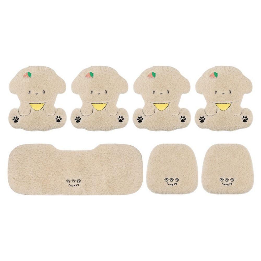 Warm Plush Car Seat Cushion Cartoon Cute Car Backrest Durable Seat Protector Pad Home Front Cushion-Brown
Warm Plush Car Seat Cushion Cartoon Cute Car Backrest Durable Seat Protector Pad Home Front Cushion-Brown