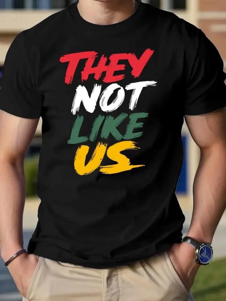 Men039;s Soft Black Cotton Moisture-Wicki wbr/ ng T-Shirt034;THEY NOT LIKE US034; Colorful B Unisex T-Shirt M
Men039;s Soft Black Cotton Moisture-Wicki wbr/ ng T-Shirt034;THEY NOT LIKE US034; Colorful B Unisex T-Shirt M