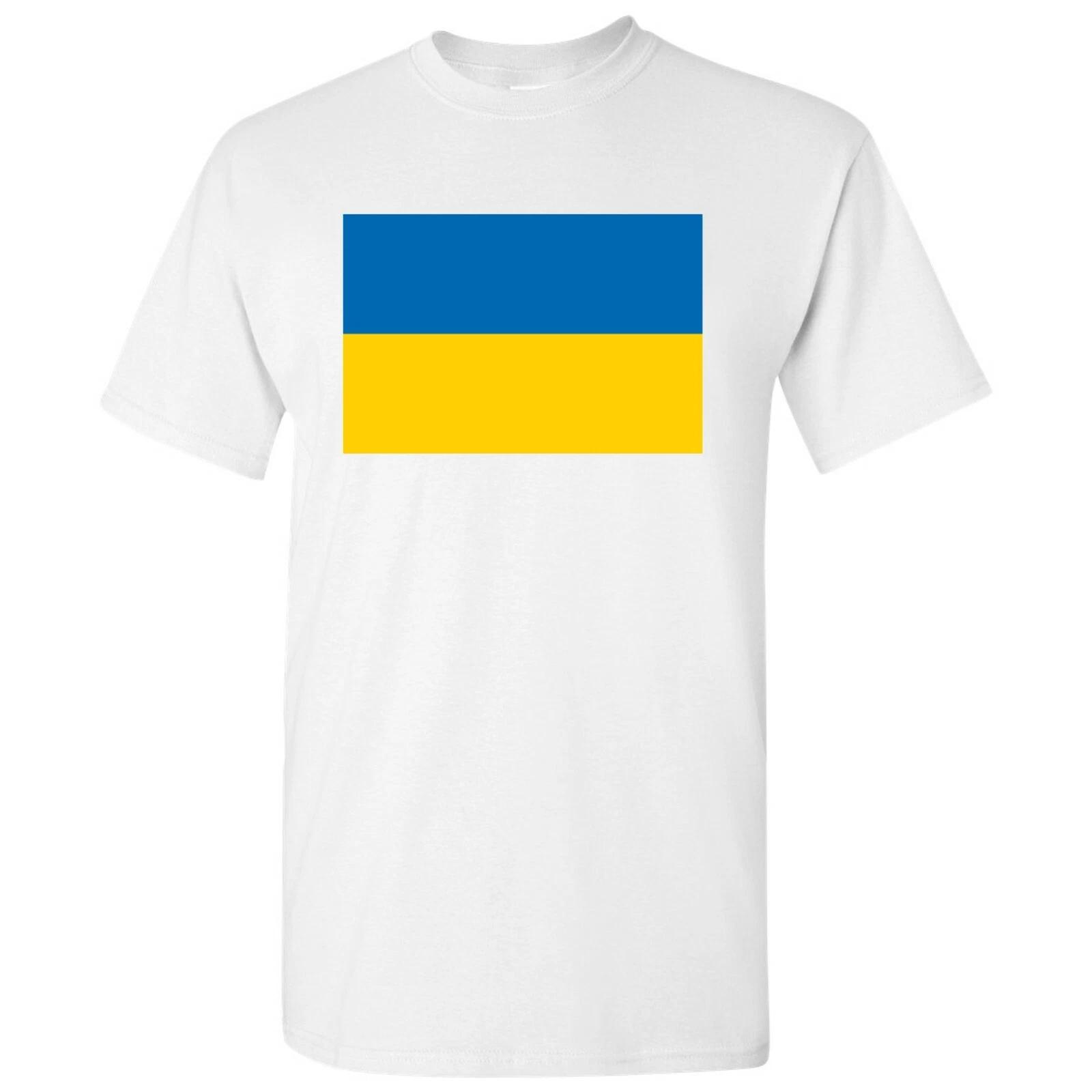 Ukraine European Flag Basic Cotton T-Shirt - white 4XL
Ukraine European Flag Basic Cotton T-Shirt - white 4XL
