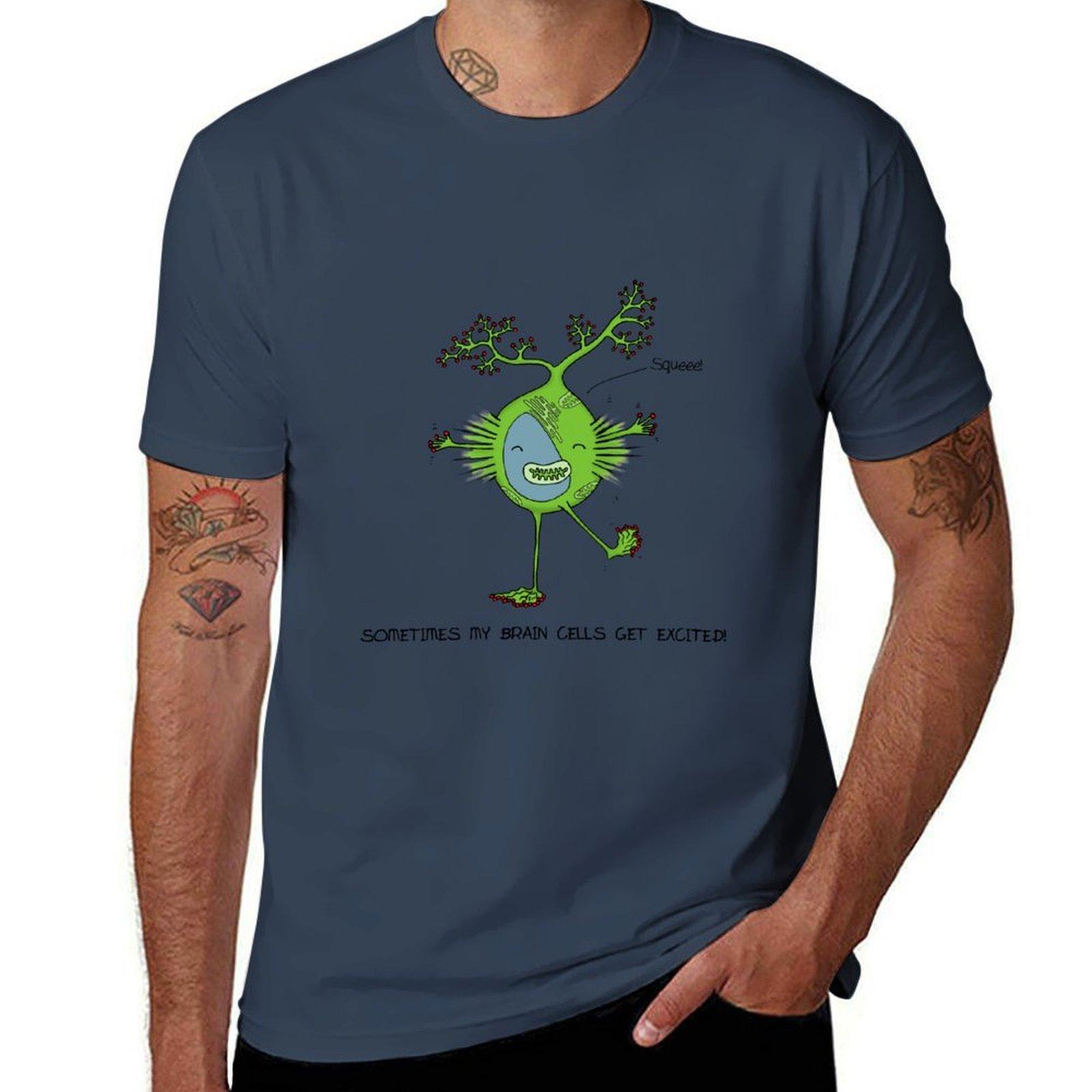 Excited neuron TShirt Basic Regular Fit Casual TShirt S
Excited neuron TShirt Basic Regular Fit Casual TShirt S