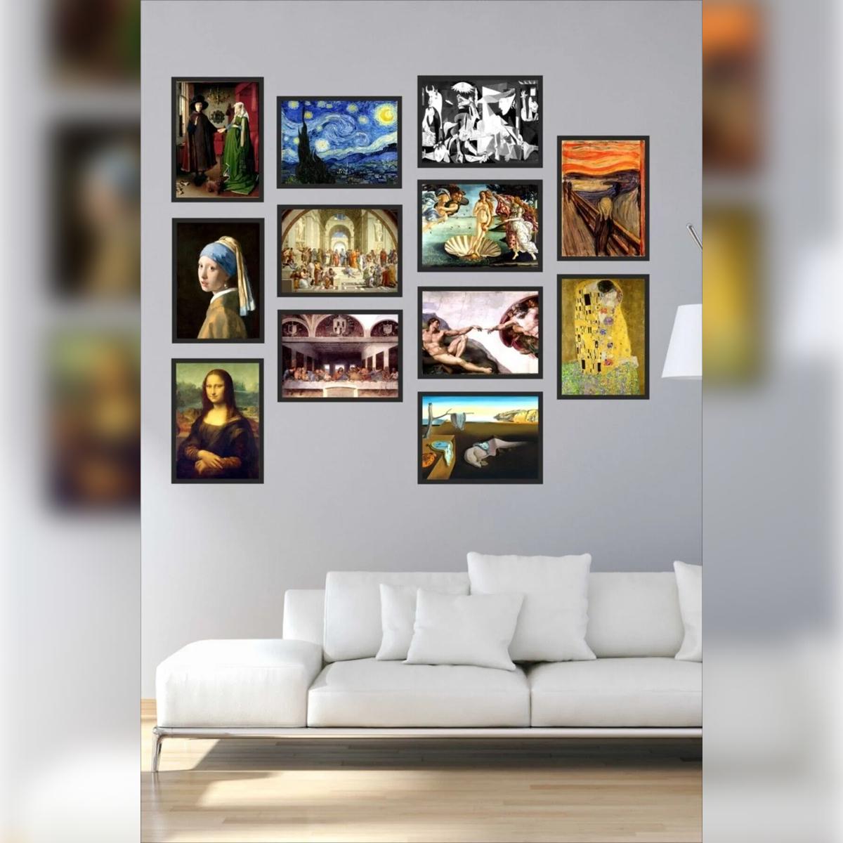 Renaissance Paintings, Old Paintings, Famous Painters Artwork, Wall Art, 12-Piece MDF Art Set
Renaissance Paintings, Old Paintings, Famous Painters Artwork, Wall Art, 12-Piece MDF Art Set
