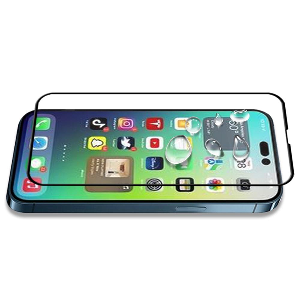 MOCOLO For iPhone 14 Pro Max 6.7 inch Silk Printing Full Glue HD Clear Full Covering Tempered Glass Secondary Hardening Screen Protector Black
MOCOLO For iPhone 14 Pro Max 6.7 inch Silk Printing Full Glue HD Clear Full Covering Tempered Glass Secondary Hardening Screen Protector Black