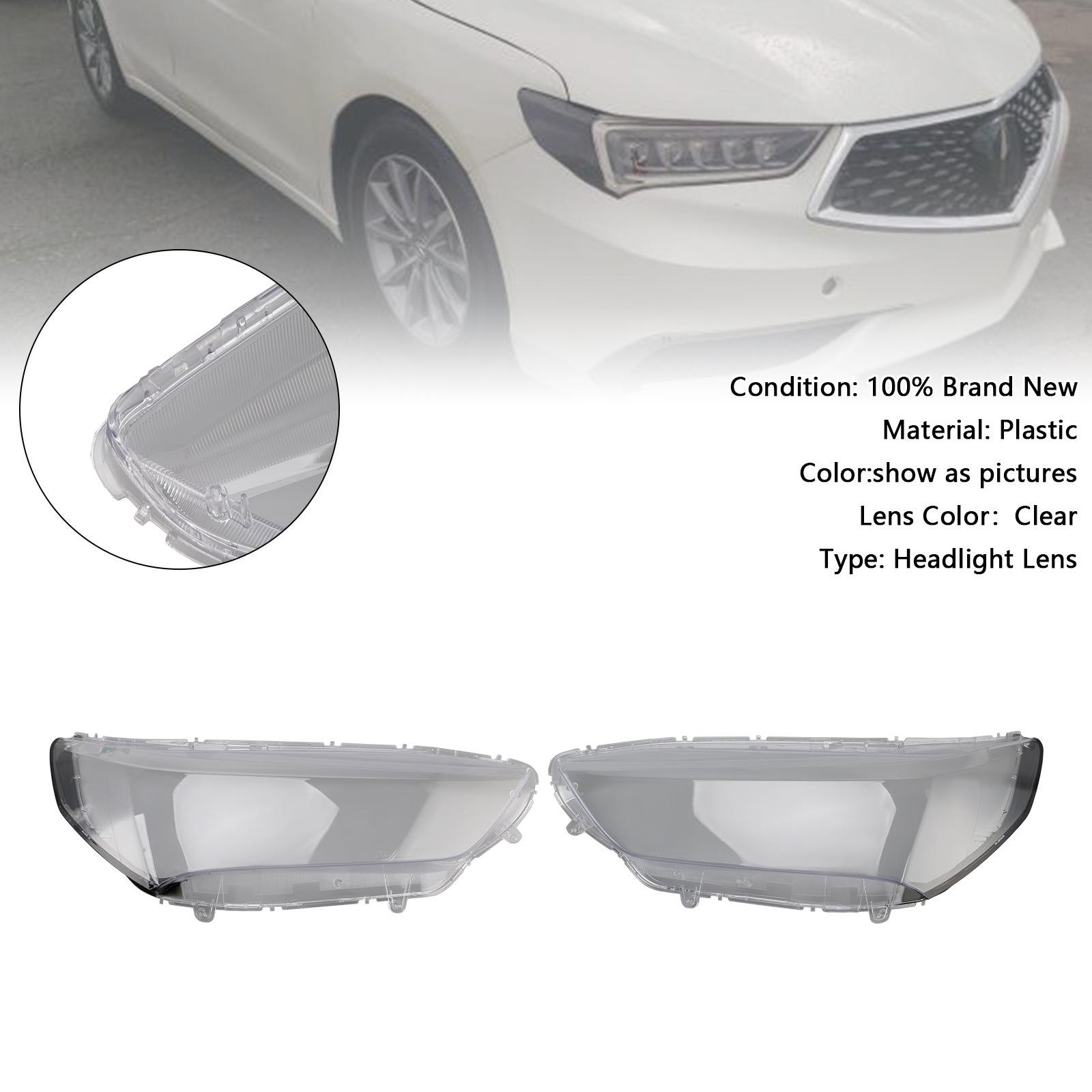 Left+Right Headlight Lens HeadLamp Cover Shell For Acura TLX 2018-2020
Left+Right Headlight Lens HeadLamp Cover Shell For Acura TLX 2018-2020