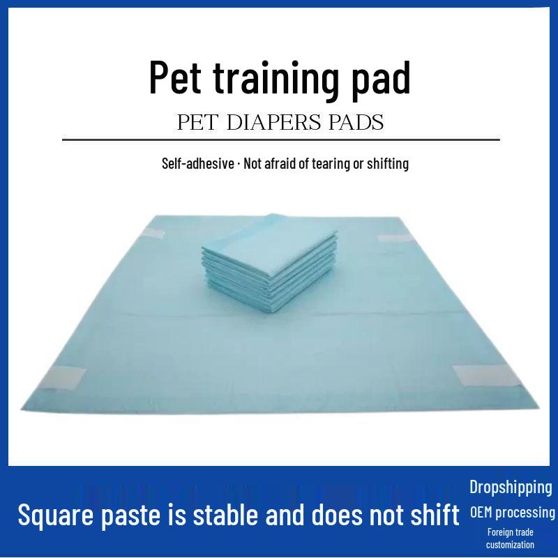 Stickable Pet Urine Pad: Diaper with Four-Corner Positioning, Adhesive Back, Absorbent Deodorizing Barrier for Pets. 30 pcs 45x60cm Back Adhesive Fixed
Stickable Pet Urine Pad: Diaper with Four-Corner Positioning, Adhesive Back, Absorbent Deodorizing Barrier for Pets. 30 pcs 45x60cm Back Adhesive Fixed