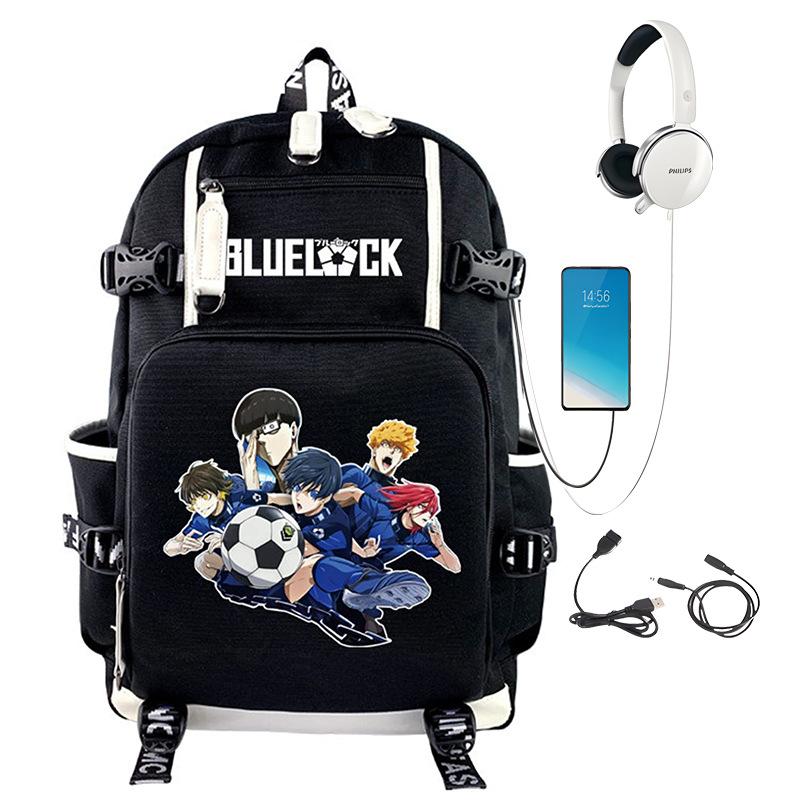 Peripheral printing personality trend backpack large capacity multi-function USB casual schoolbag Average Size
Peripheral printing personality trend backpack large capacity multi-function USB casual schoolbag Average Size