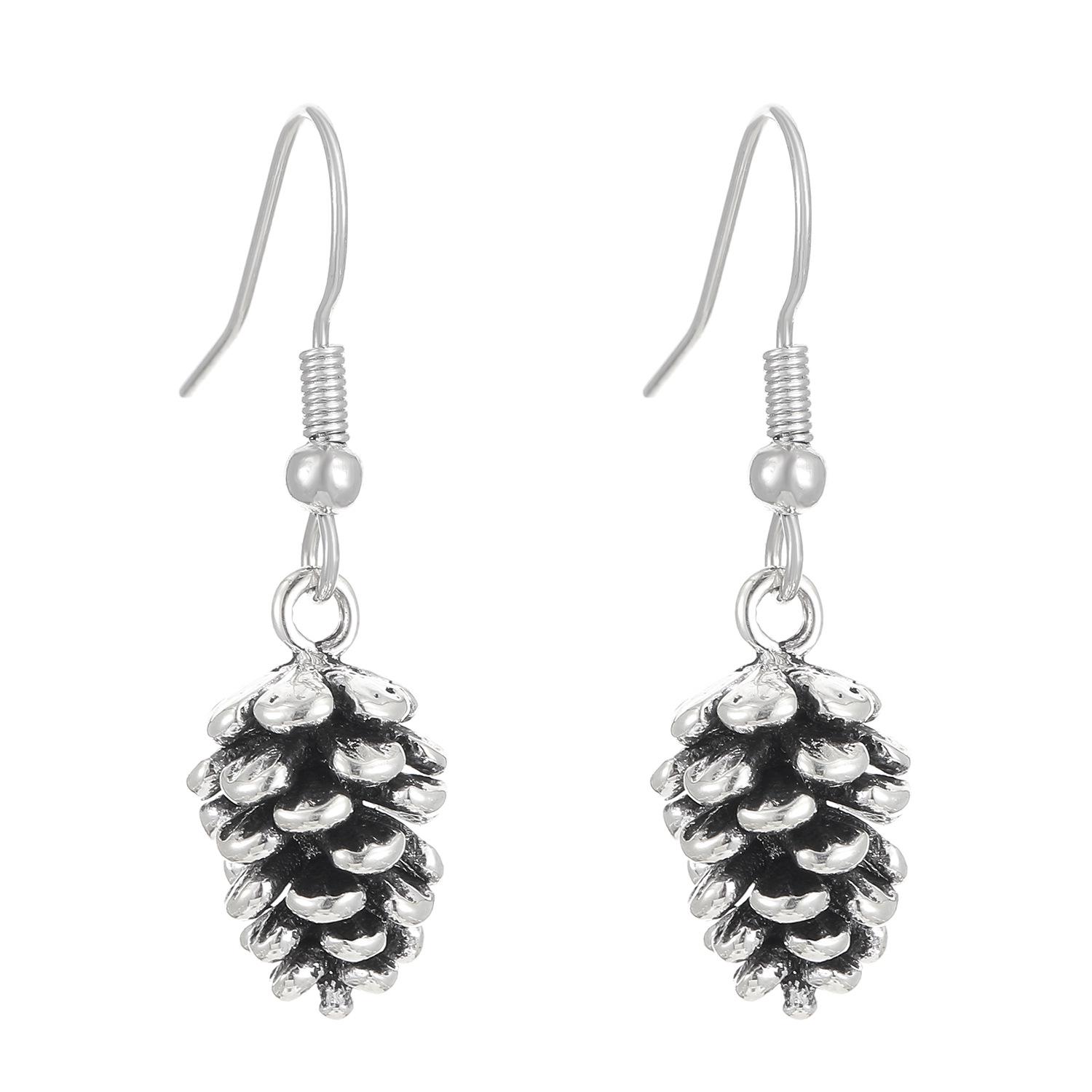 Retro Bohemian Pine Cone Earrings: Versatile Alloy High-End Niche Fashion for Women
Retro Bohemian Pine Cone Earrings: Versatile Alloy High-End Niche Fashion for Women