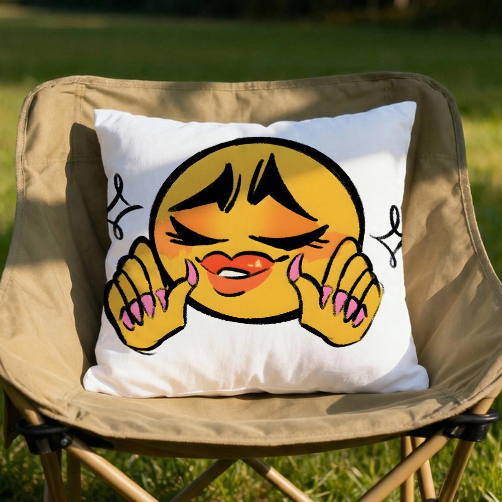 Soybean Expression2 Cushion Cover Soft Reversible Durable Pillow Cover MultiScene Use for Home Car Daily Comfort 30X30cm
Soybean Expression2 Cushion Cover Soft Reversible Durable Pillow Cover MultiScene Use for Home Car Daily Comfort 30X30cm