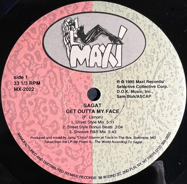 12inch Record SAGAT - Get Outta My Face MX2022 Maxi Records 1995 US Dance & Electronica Used
12inch Record SAGAT - Get Outta My Face MX2022 Maxi Records 1995 US Dance & Electronica Used