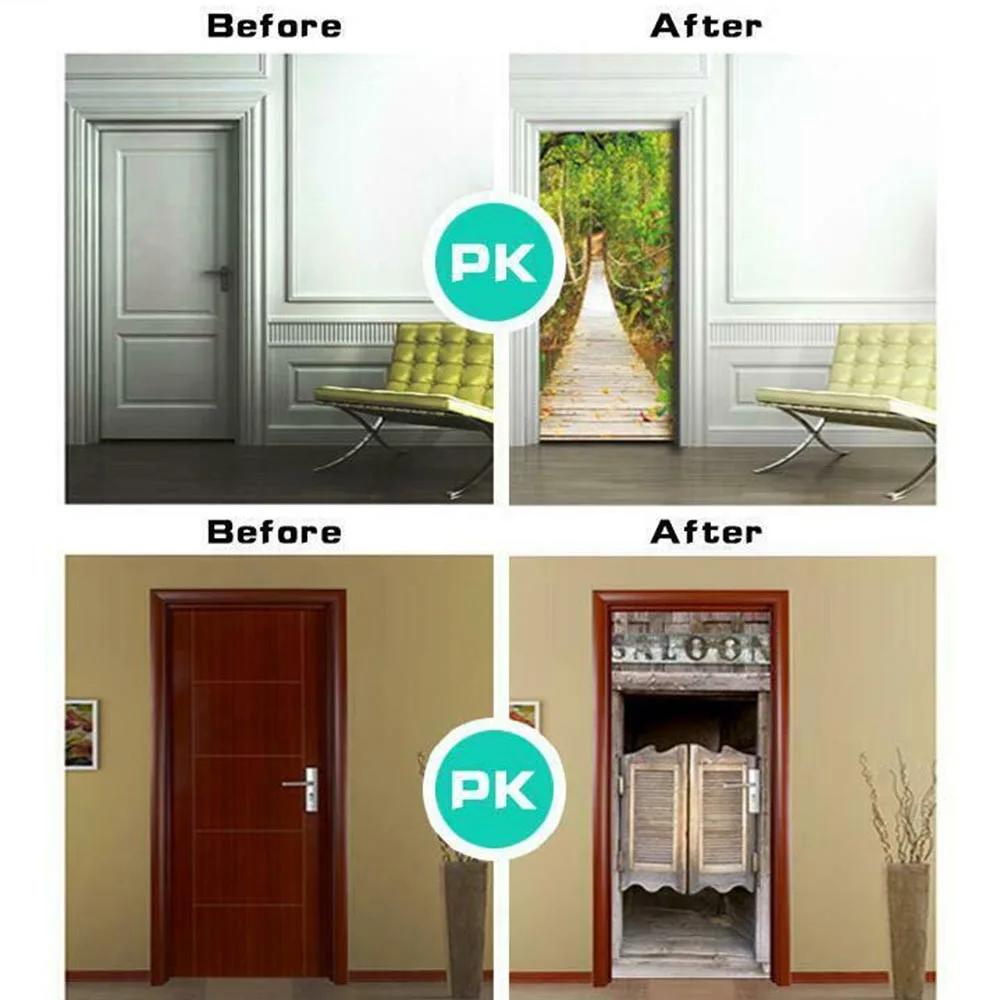 Door Wall Sticker Furniture Living Room Murals PVC Removable Waterproof 1set 3D Bedroom Decals Decor Practical China Mainland
Door Wall Sticker Furniture Living Room Murals PVC Removable Waterproof 1set 3D Bedroom Decals Decor Practical China Mainland