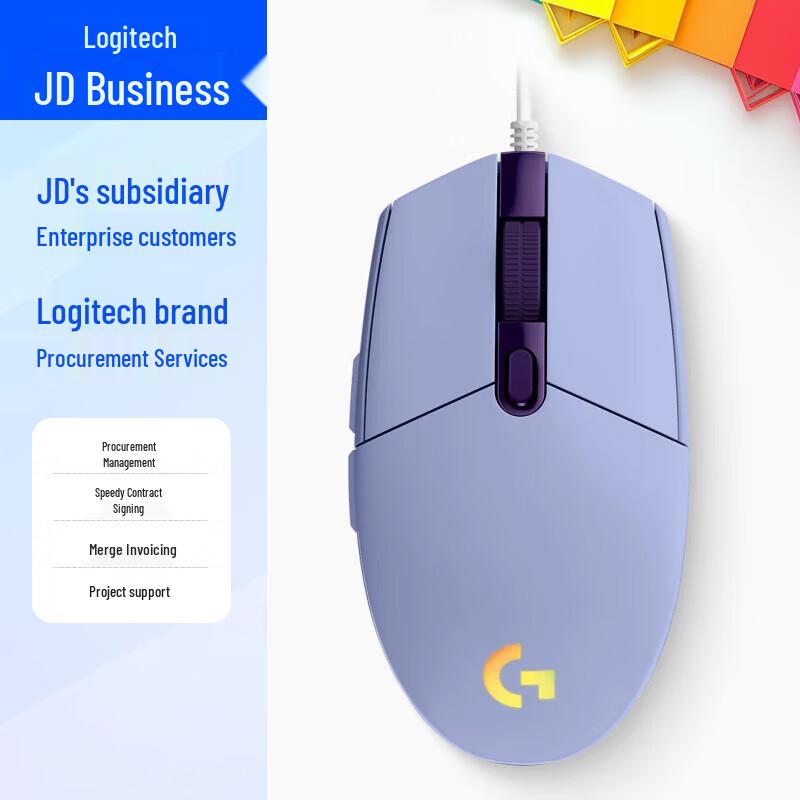 Logitech G102 Lightsync Wired Gaming Mouse
Logitech G102 Lightsync Wired Gaming Mouse