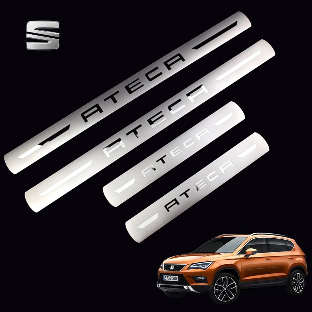Автомобильный аксессуар для SEAT ATECA FR X-Perience, накладка из нержавеющей стали, накладка на порог, накладка для ATECA
Автомобильный аксессуар для SEAT ATECA FR X-Perience, накладка из нержавеющей стали, накладка на порог, накладка для ATECA
