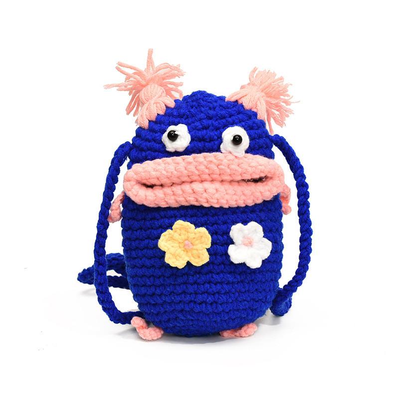 Восхитительная Уникальная И Вязаная Сумка Из Пряжи Для Детей С Забавной Мультяшной Эстетикой синий
Восхитительная Уникальная И Вязаная Сумка Из Пряжи Для Детей С Забавной Мультяшной Эстетикой синий