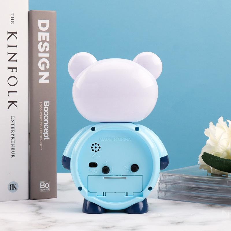 Cartoon Panda Alarm Clock Children s Room Bedhead Desktop Small Alarm Clock Decoration Student Children s Gift Decoration синий
Cartoon Panda Alarm Clock Children s Room Bedhead Desktop Small Alarm Clock Decoration Student Children s Gift Decoration синий