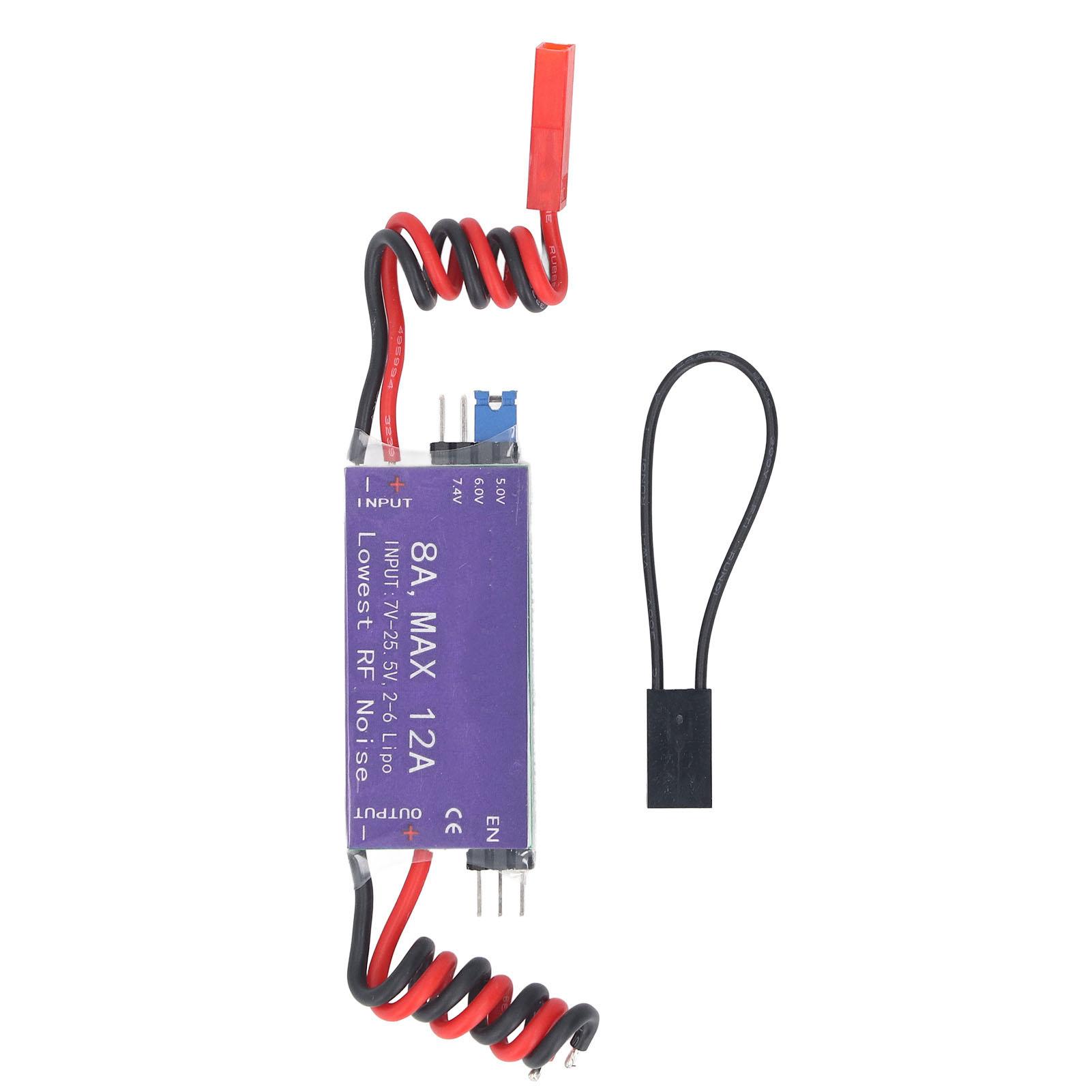 UBEC Voltage Regulator Module 5V 6V 7.4V 8A Output 7V25.5V 26S Lipo 616 Cell NI Mh Input Voltage
UBEC Voltage Regulator Module 5V 6V 7.4V 8A Output 7V25.5V 26S Lipo 616 Cell NI Mh Input Voltage