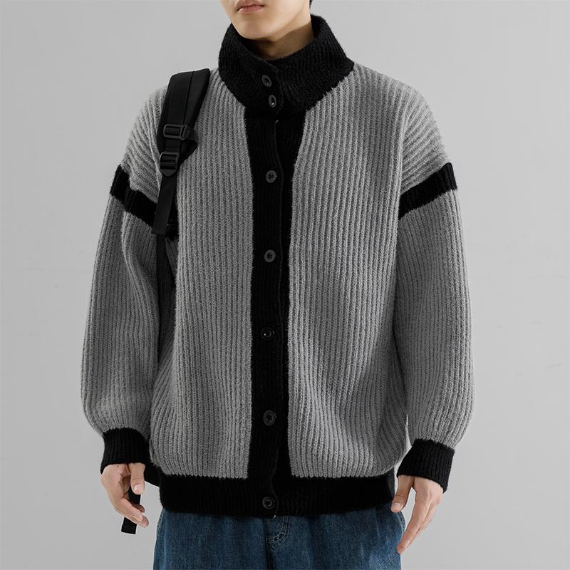 Lapel Buttoned Cardigan Thickened Loose Lapel Sweater Jacket Versatile Top L сірий колір
Lapel Buttoned Cardigan Thickened Loose Lapel Sweater Jacket Versatile Top L сірий колір