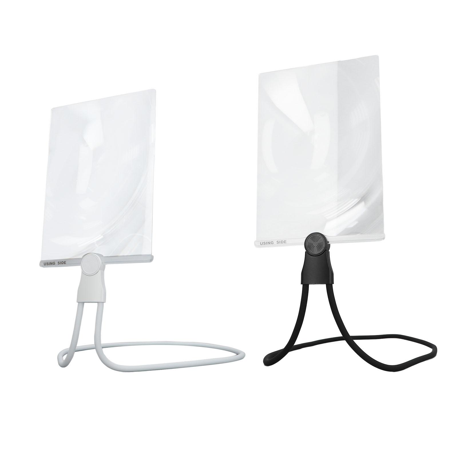 Neck Wear Magnifier 3X Magnification Handheld Desktop Neck Hanging Magnifying Glass Gooseneck High D White 
Neck Wear Magnifier 3X Magnification Handheld Desktop Neck Hanging Magnifying Glass Gooseneck High D White