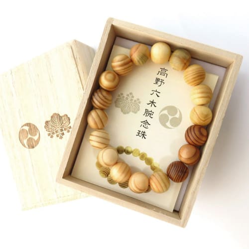 GOLD STONE Koyasan Rikuboku Bracelet, 13mm, with Wooden Box, World Heritage, Prayer Beads, Natural Stone, Power Stone
GOLD STONE Koyasan Rikuboku Bracelet, 13mm, with Wooden Box, World Heritage, Prayer Beads, Natural Stone, Power Stone