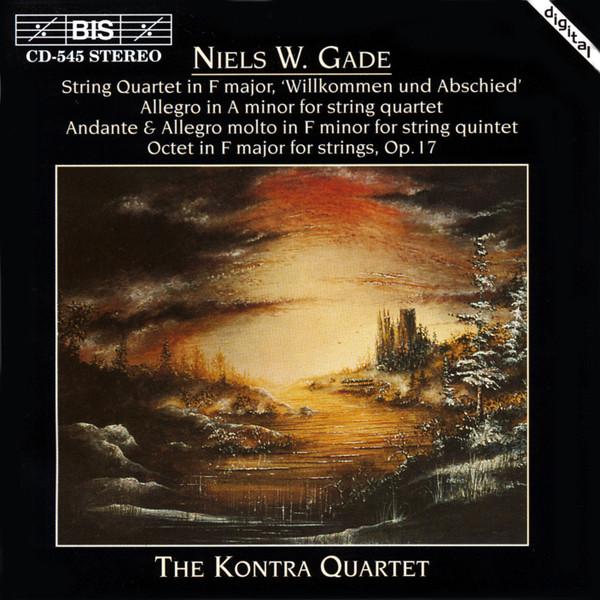 CD KONTRA QUARTET, NIELS WILHELM GADE - Chamber Music BISCD545 BIS 1995 Europe Classical Used
CD KONTRA QUARTET, NIELS WILHELM GADE - Chamber Music BISCD545 BIS 1995 Europe Classical Used