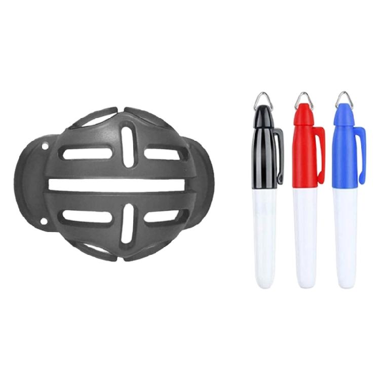 Golfs Ball Drawing Line Tool Golf Ball Liner With 3 Pens Line Marking Drawing Stencils Marker Alignment Tool Easy to Use
Golfs Ball Drawing Line Tool Golf Ball Liner With 3 Pens Line Marking Drawing Stencils Marker Alignment Tool Easy to Use