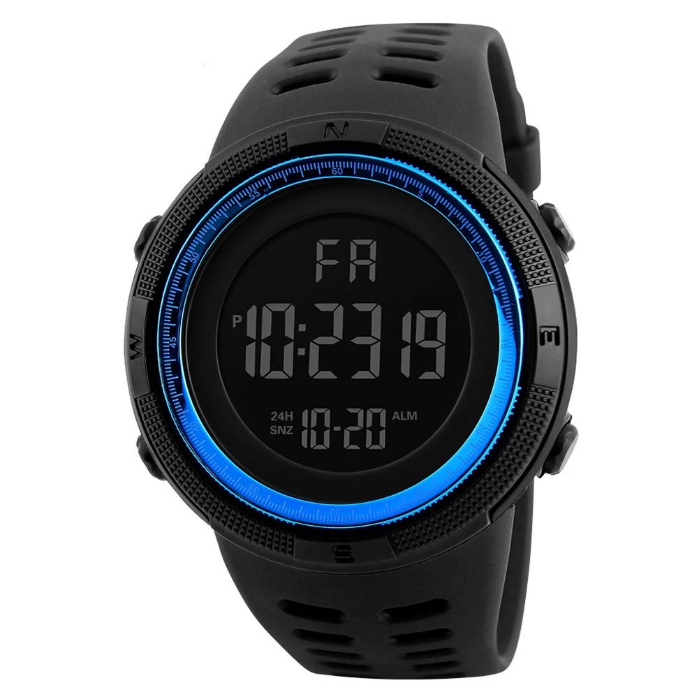 Men s Sports Watch Outdoor Mountaineering and Running Digital Countdown Electronic Men s Watch Student s First Choice LED Clock синій
Men s Sports Watch Outdoor Mountaineering and Running Digital Countdown Electronic Men s Watch Student s First Choice LED Clock синій