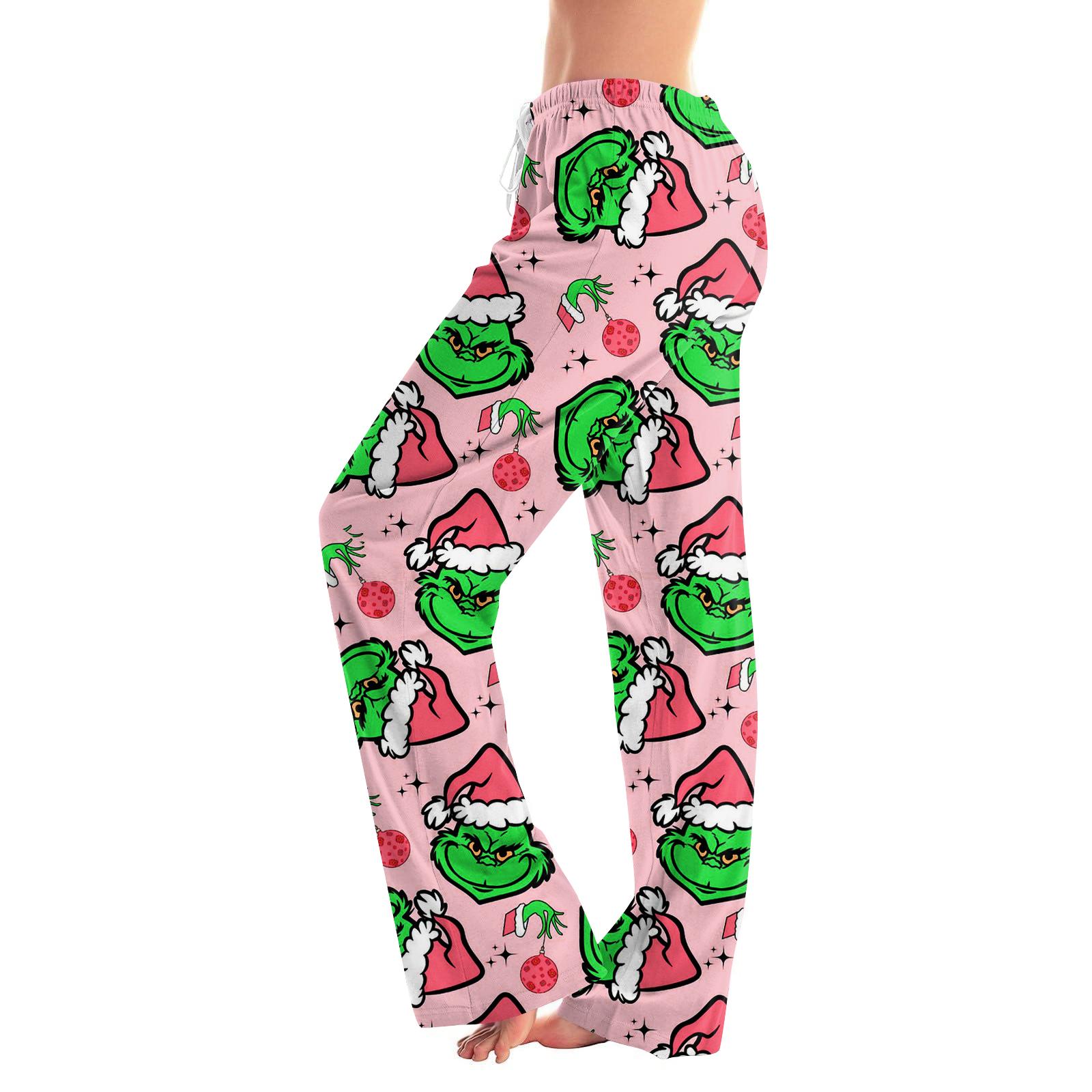 Womens Pajama Pants Sleepwear Casual Drawstring Elastic Waist Pants Comfy Straight Yoga Loose Trousers L
Womens Pajama Pants Sleepwear Casual Drawstring Elastic Waist Pants Comfy Straight Yoga Loose Trousers L