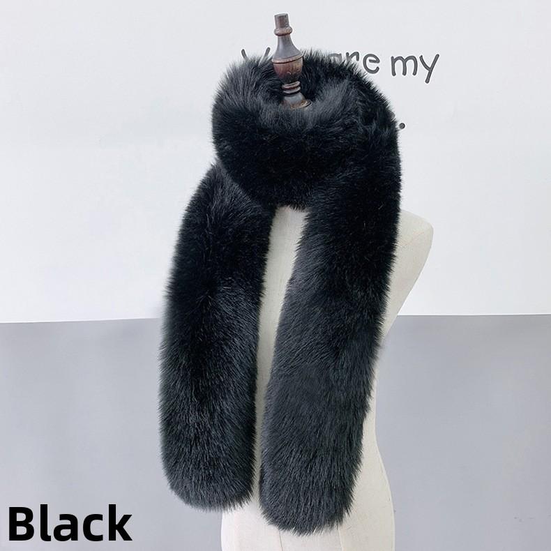 Зимовий Новий Шарф з Лисячого Хутра Універсальний Шарф Імітація Хутра Довгий Однотонний Хутряний Теплий Хутряний Комір Дитячий чорний
Зимовий Новий Шарф з Лисячого Хутра Універсальний Шарф Імітація Хутра Довгий Однотонний Хутряний Теплий Хутряний Комір Дитячий чорний