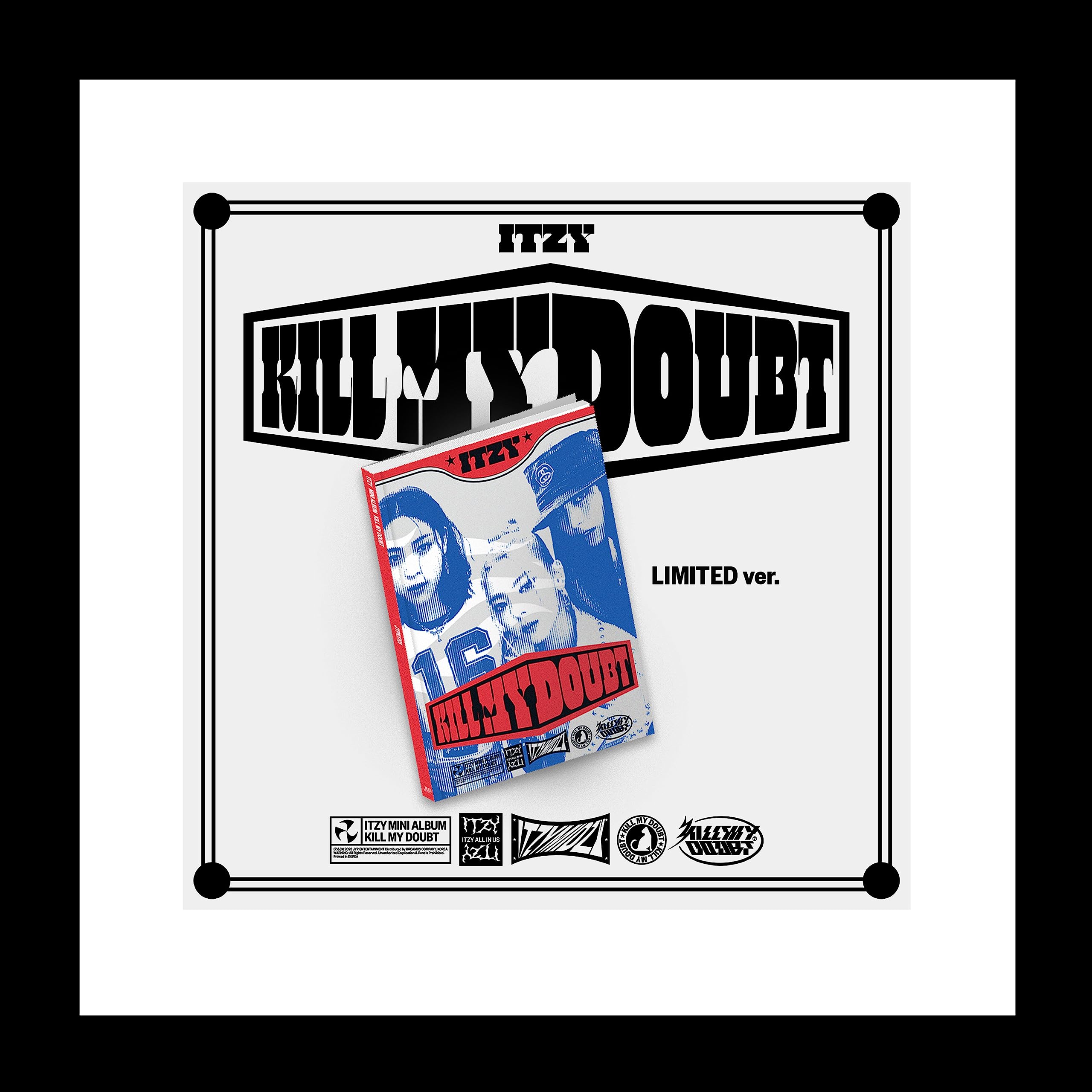 ITZY KILL MY DOUBT 7-й мини-альбом, ограниченная версия, текст песни, персонаж, запечатанный CD + 72 стр. фотоальбом + 2 стр. фотокарточки + 1 шт. брелок + 1 шт. постер + 1 шт. карточка + трекинг
ITZY KILL MY DOUBT 7-й мини-альбом, ограниченная версия, текст песни, персонаж, запечатанный CD + 72 стр. фотоальбом + 2 стр. фотокарточки + 1 шт. брелок + 1 шт. постер + 1 шт. карточка + трекинг