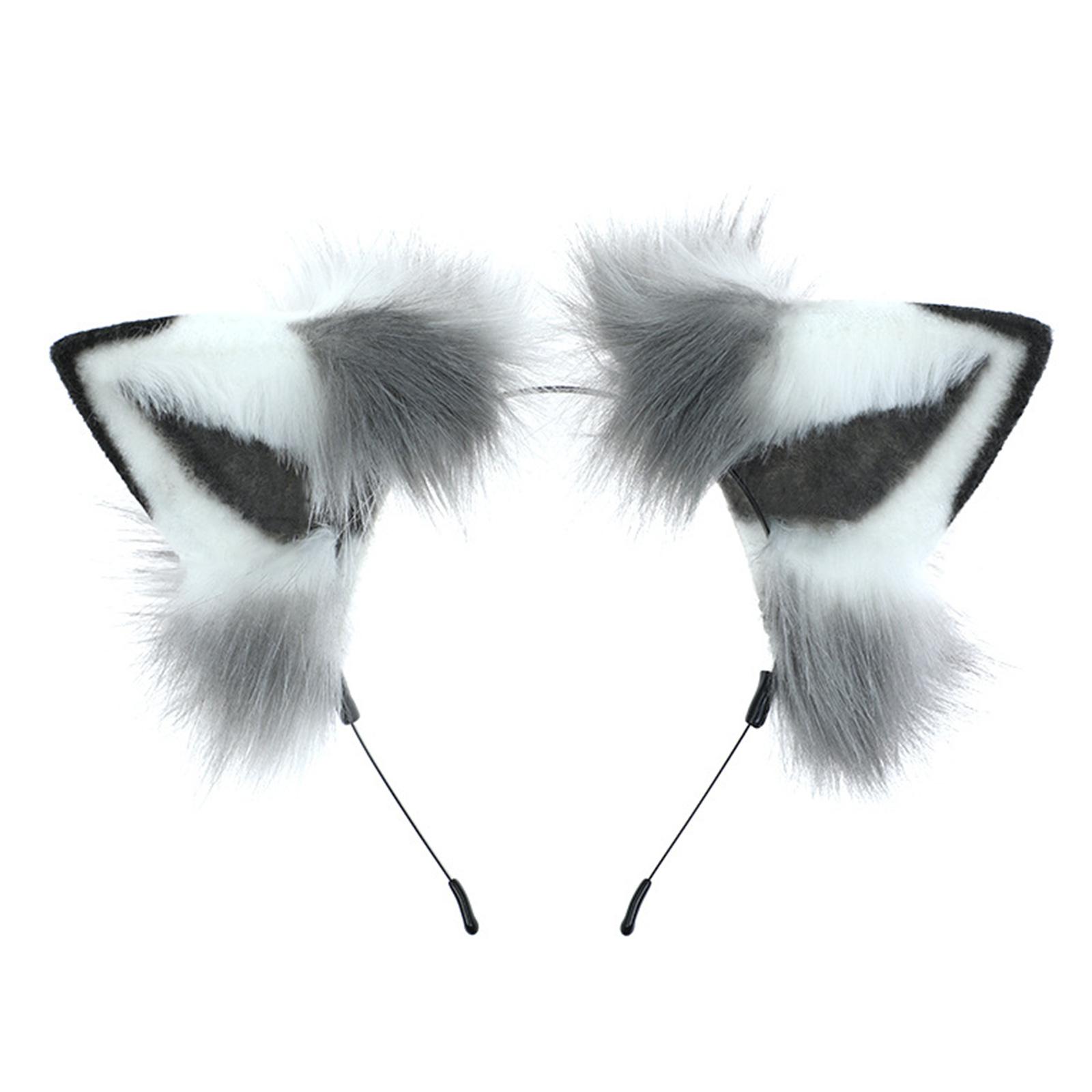 All-match Simulation Animal Husky Dog Ears Plush Headdress Cosplay Props Headband Cosplay Toy for Zoo Themed Party 1
All-match Simulation Animal Husky Dog Ears Plush Headdress Cosplay Props Headband Cosplay Toy for Zoo Themed Party 1