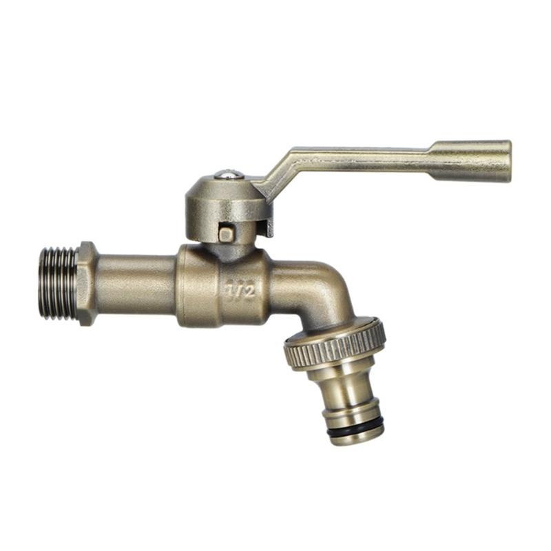 Strong Solid Metal Outdoor Spigot Freeze Resistant High Flows Garden Faucet Yard Hoses Connector Suitable for Patioes Use
Strong Solid Metal Outdoor Spigot Freeze Resistant High Flows Garden Faucet Yard Hoses Connector Suitable for Patioes Use