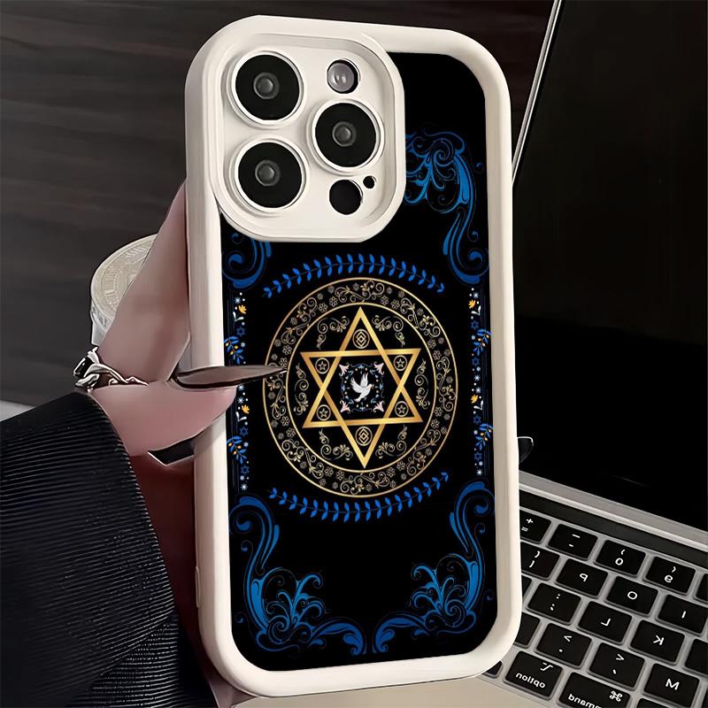 Phone Case for iPhone 17 Air 16E 15 16 Pro Max David Jewish Star Symbol Cover 14 Plus 13 12 Mini Soft Shell Silicone Fundas iPhone 13 Pro Max
Phone Case for iPhone 17 Air 16E 15 16 Pro Max David Jewish Star Symbol Cover 14 Plus 13 12 Mini Soft Shell Silicone Fundas iPhone 13 Pro Max